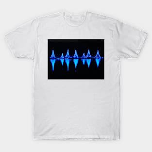 Blue Light Reflections T-Shirt